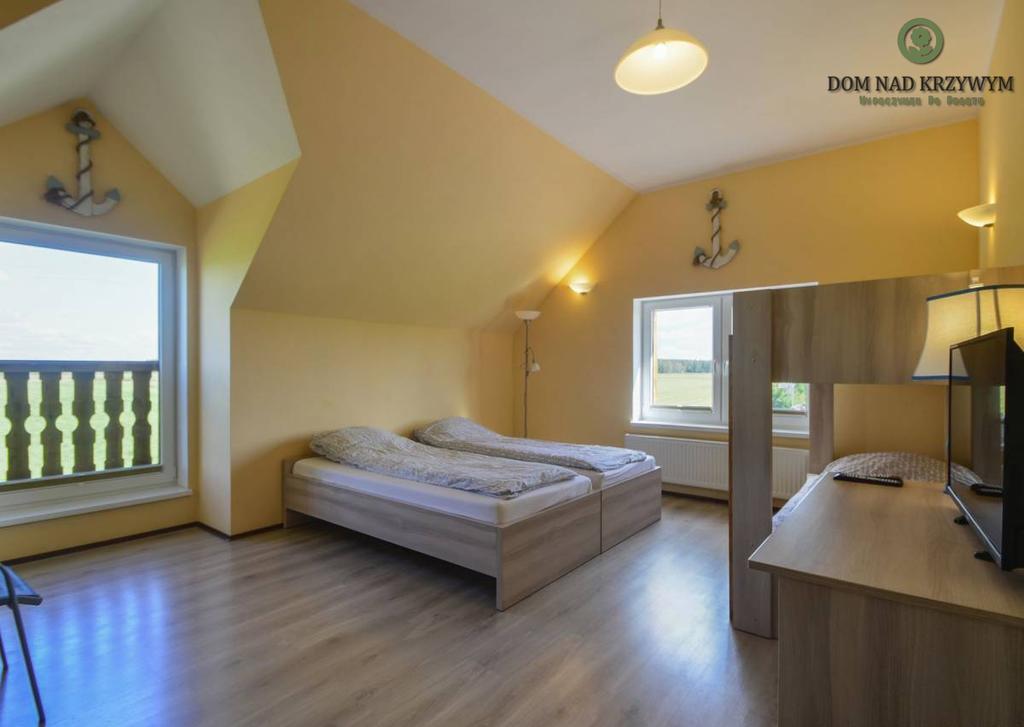 Dom Nad Krzywym - Prywatna Plaza, 2 Boiska, Sauna, Plac Zabaw Krzywe  外观 照片