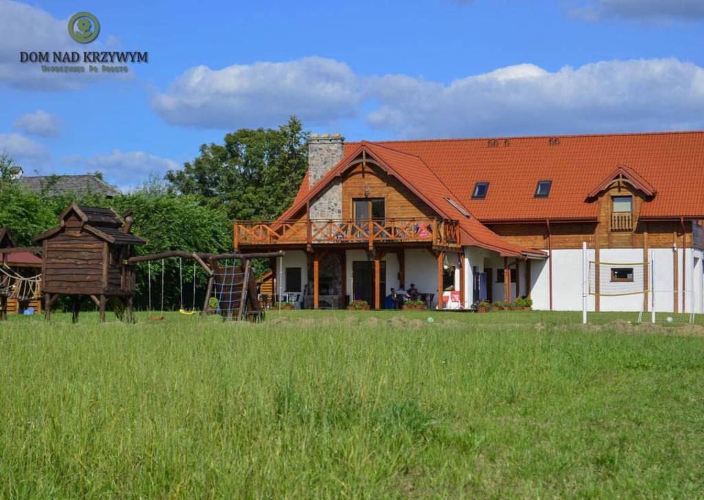 Dom Nad Krzywym - Prywatna Plaza, 2 Boiska, Sauna, Plac Zabaw Krzywe  外观 照片