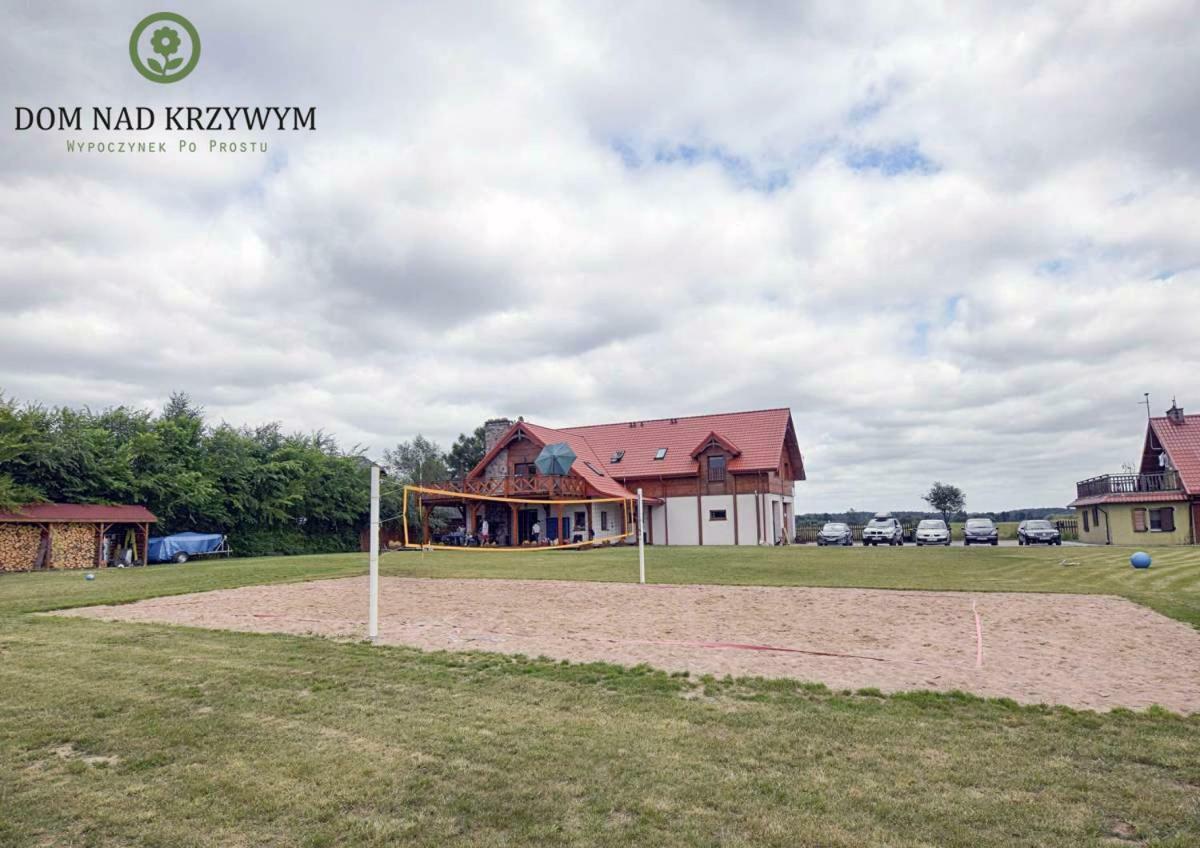 Dom Nad Krzywym - Prywatna Plaza, 2 Boiska, Sauna, Plac Zabaw Krzywe  外观 照片