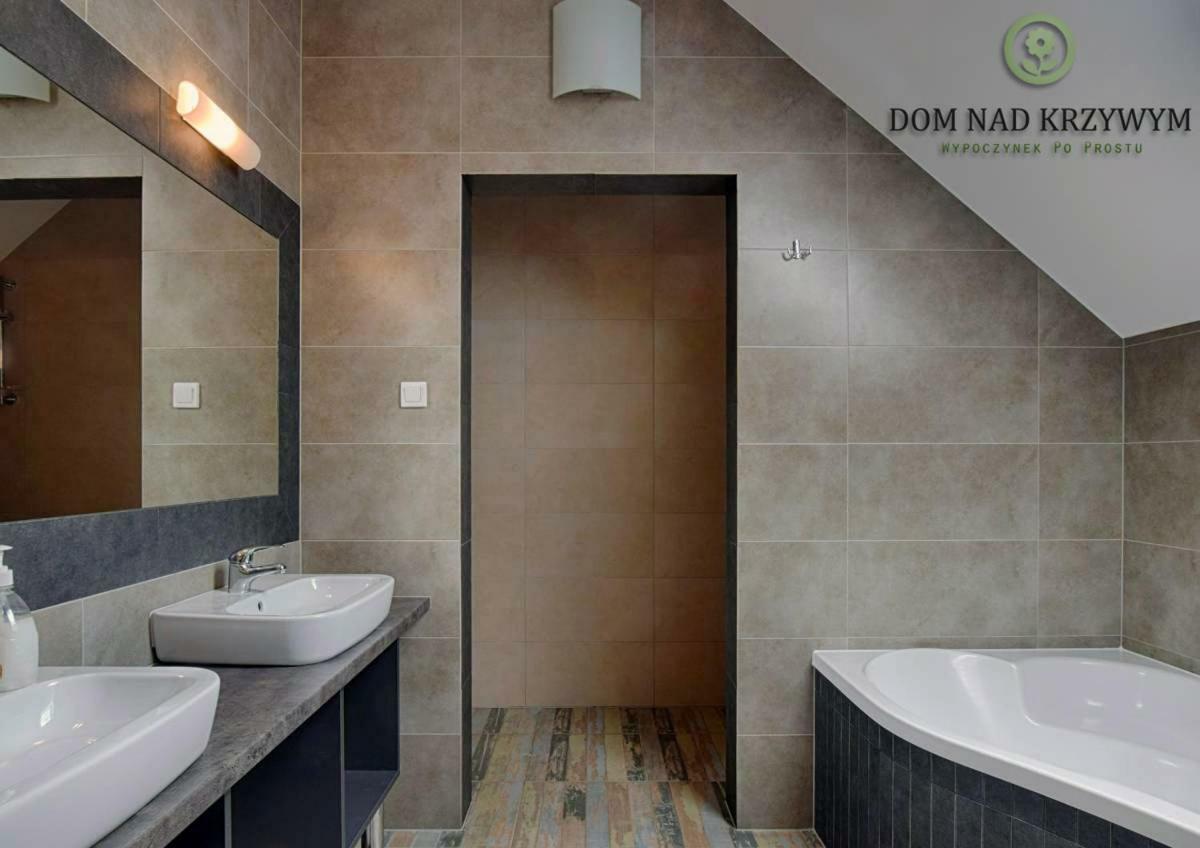 Dom Nad Krzywym - Prywatna Plaza, 2 Boiska, Sauna, Plac Zabaw Krzywe  外观 照片